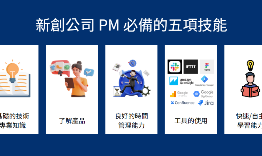 新創公司PM/PO實習必備的技能與心態